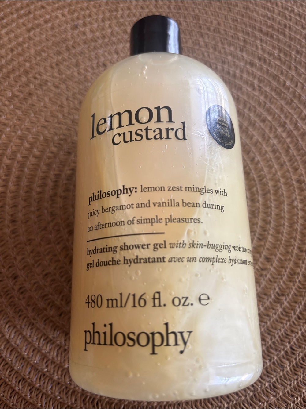 Philosophy Lemon Custard Hydrating Shower Gel - NEVER USED
